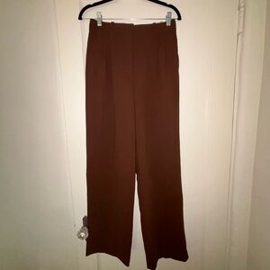 Aritzia effortless pant brown